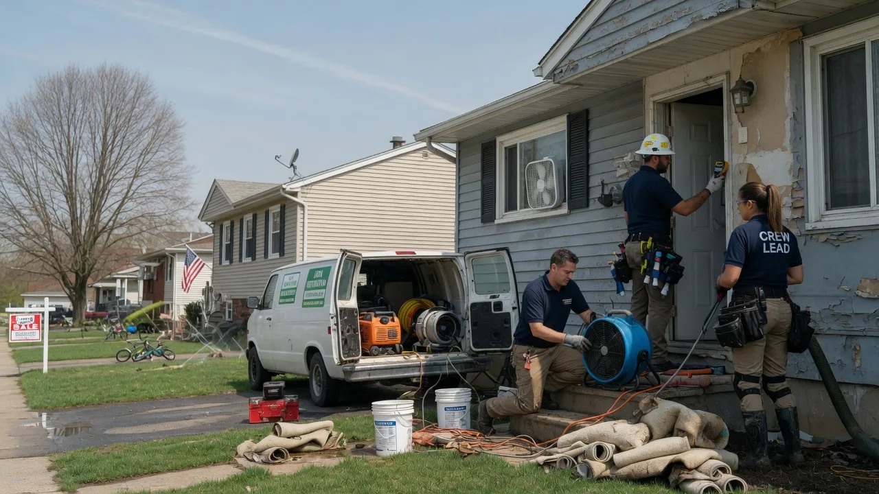 Flood Cleanup in Huntington, WV near me