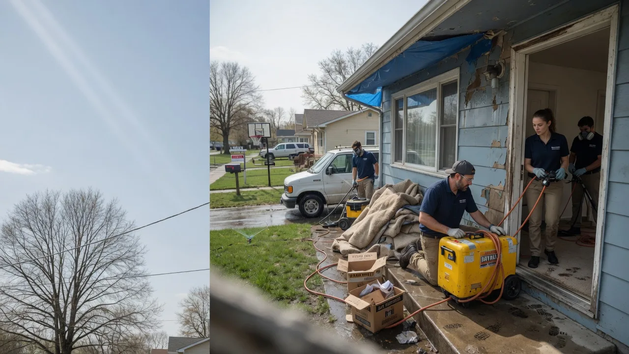 Basement Flood Cleanup in Huntington, WV near me